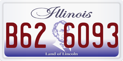 IL license plate B626093