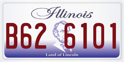 IL license plate B626101