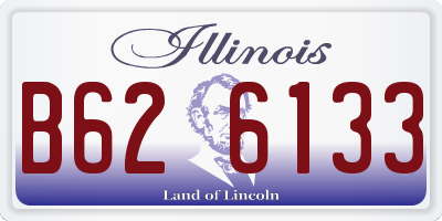 IL license plate B626133