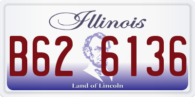 IL license plate B626136