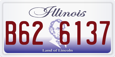 IL license plate B626137