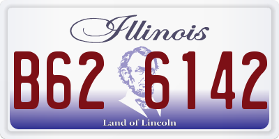 IL license plate B626142