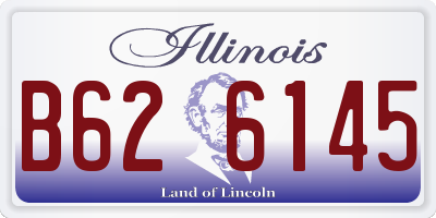IL license plate B626145