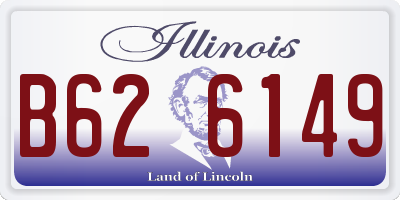 IL license plate B626149