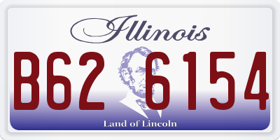 IL license plate B626154