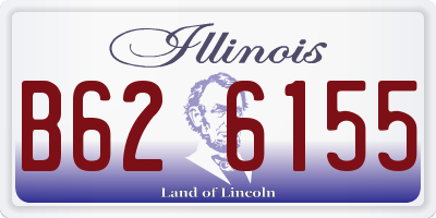 IL license plate B626155