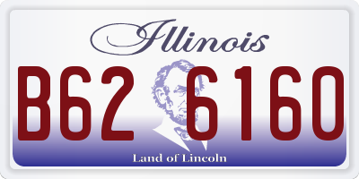 IL license plate B626160