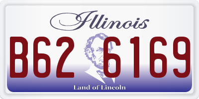 IL license plate B626169
