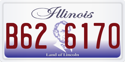 IL license plate B626170