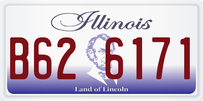IL license plate B626171