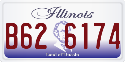 IL license plate B626174