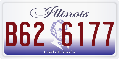 IL license plate B626177