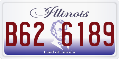 IL license plate B626189