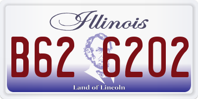 IL license plate B626202