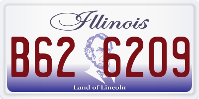 IL license plate B626209