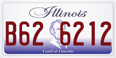 IL license plate B626212