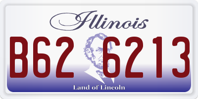 IL license plate B626213