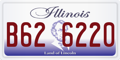 IL license plate B626220