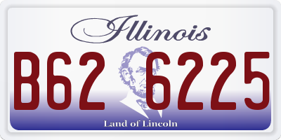 IL license plate B626225