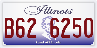 IL license plate B626250