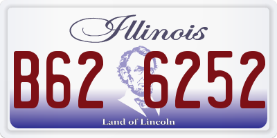 IL license plate B626252