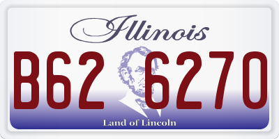 IL license plate B626270