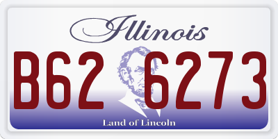 IL license plate B626273