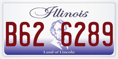 IL license plate B626289