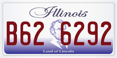 IL license plate B626292