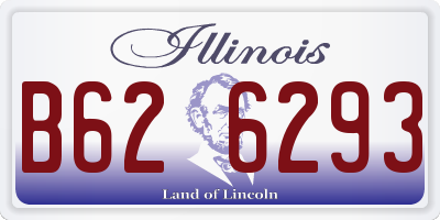 IL license plate B626293