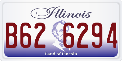 IL license plate B626294
