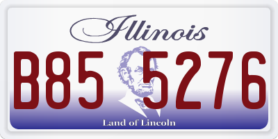IL license plate B855276