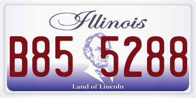 IL license plate B855288
