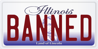 IL license plate BANNED