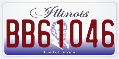 IL license plate BB61046