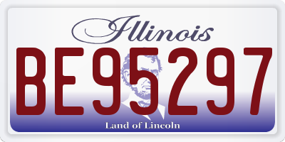 IL license plate BE95297