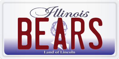 IL license plate BEARS