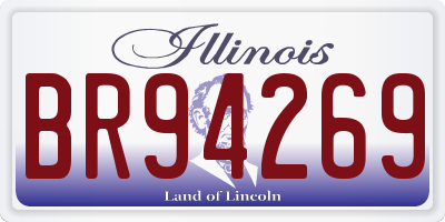 IL license plate BR94269