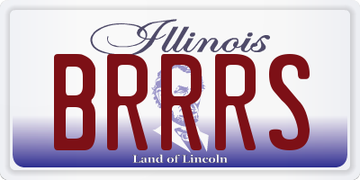 IL license plate BRRRS