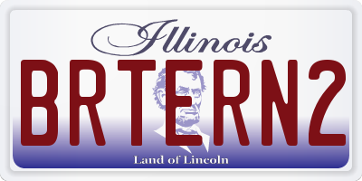 IL license plate BRTERN2