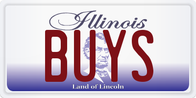 IL license plate BUYS