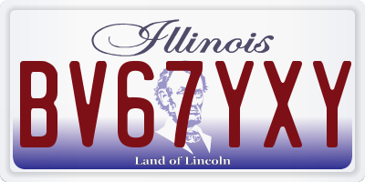 IL license plate BV67YXY