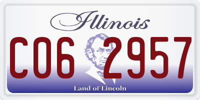 IL license plate C062957