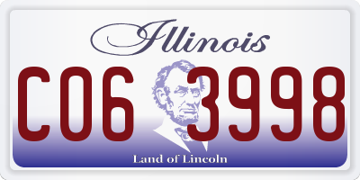 IL license plate C063998