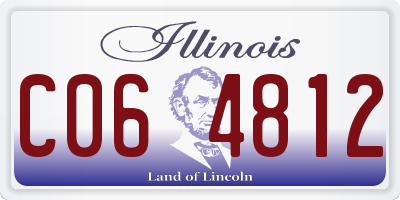 IL license plate C064812