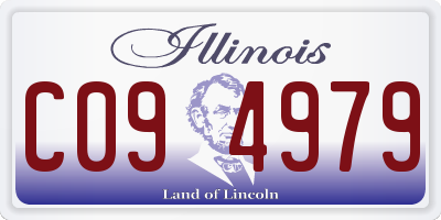 IL license plate C094979