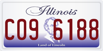 IL license plate C096188