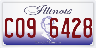 IL license plate C096428
