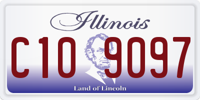IL license plate C109097