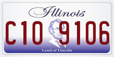 IL license plate C109106